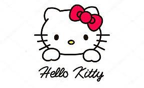 Hello Kitty Soft Pink Lanyard with Name Badge /& Hello Kitty Charm W// Tracking