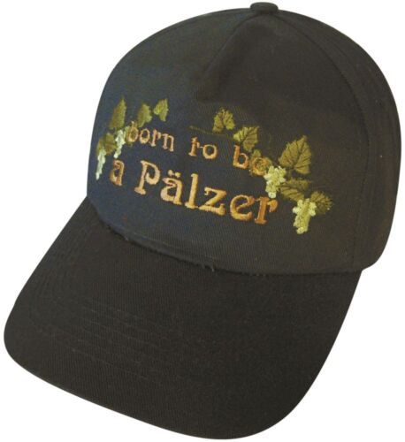 Baseballcap Cap Kappe Muetze mit Stick Born to be a Pfaelzer 68344