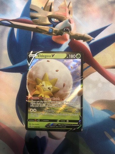Eldegoss V 019//192 Sword /& Shield Rebel Clash Ultra Rare Pokemon Card Mint