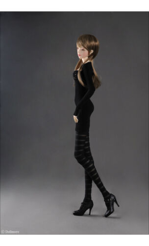 Arcanum Dress Set Dollmore 26" BJD girl clothes Model F Black 