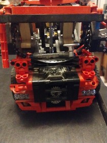 Lego Technic: Model: Traffic: Truck 8436 Assembled Hook config Pheumatic Details