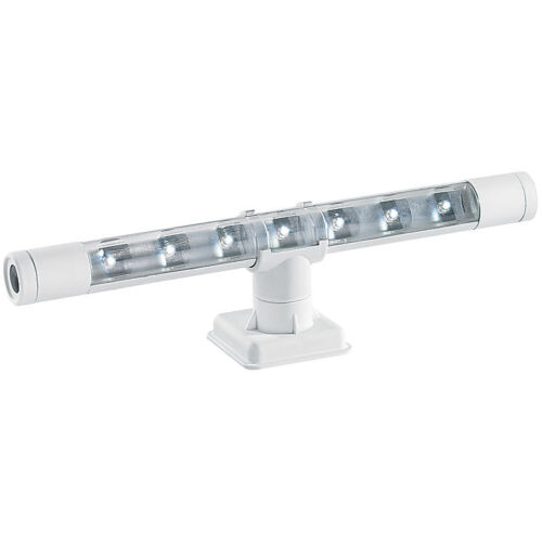 Tisch LED Lampe weiß Flexible warmweiße 4in1-LED-Unterbauleuchte 4er-Set