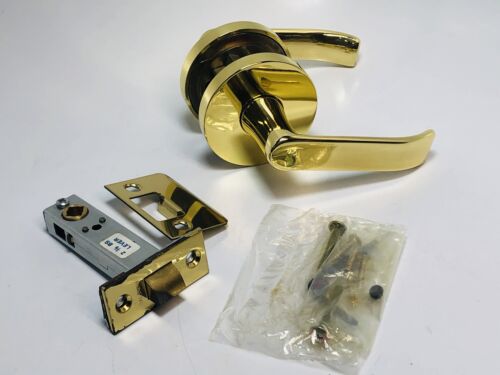 Polished Brass Details about  / Baldwin Hardware 5460-030-PASS Passage Lever Latchset