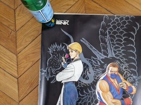 Art Of Fighting 2 II B1 Japan Original Poster Neo Geo SNK 29x40"