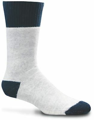 Men's Large Gray & Navy Work Socks F2020-207-LG 