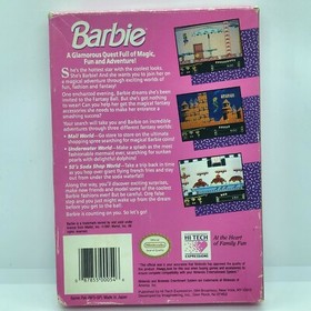 Vintage Barbie - Nintendo NES 1991 w/ Box, NO MANUAL - Tested, Authentic