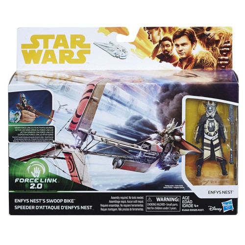 Star Wars Force Link 2.0 Enfys Nest/'s Swoop Bike Brand New Hasbro Solo