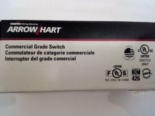 Cooper CSB220V Commercial Grade Double Pole Switch 20 Amp Ivory No-Tax