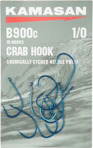 Kamasan B900C crabe Crochets-morue bass Labre Pollock CONGRE Sea Fishing Tackle