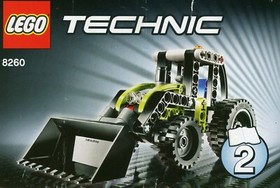 Retired LEGO Technic.  #8260 - Tractor.  Instruction Manuals 1&2 Only.