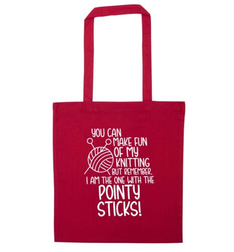 tote bag knit purl stitch wool geek gift 5196 You can make fun of my knitting