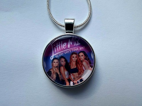 LITTLE MIX GLORY DAYS NECKLACE POP MUSIC GIFT BOX 22 INCH SILVER CHAIN 7-ADULT
