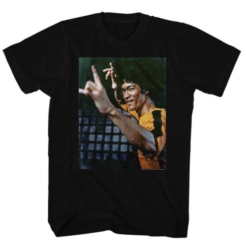 Bruce Lee Chinese Martial Arts Icon Smirk Adult T-Shirt Tee