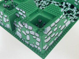 Lego Castle Baseplate 30271px2 Raised 32 x 48 x 4 Sets 6091 6098 10176