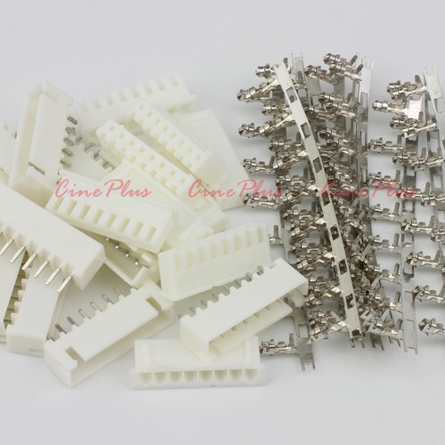 20 Pairs 8 Pin DIP 8 JST-XH 2.54MM Male Female PINS connector fr Batteries PCB