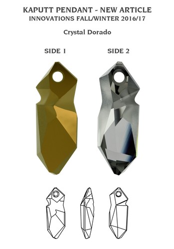 Genuine Swarovski 6913 Kaputt cristaux Pendentifs Beaucoup Tailles /& Couleurs