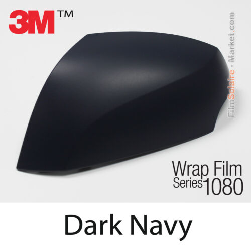 100x152cm FILM Matte Dark Navy 3M 1080 M27 Vinyle COVERING New Series Wrap