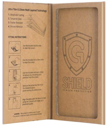 Gshield ® Completo Cubierta Protector de Pantalla de Vidrio Templado Samsung Galaxy A3 2016 Negro 