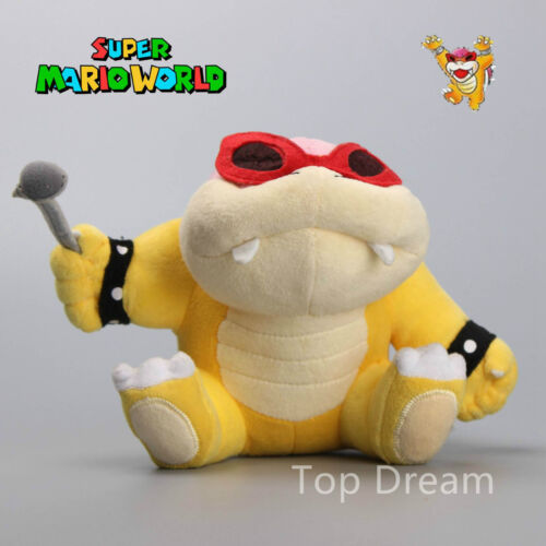 New Super Mario Bros 2 Roy Koopa Koopaling Plush Soft Toy Stuffed Animal 7/"