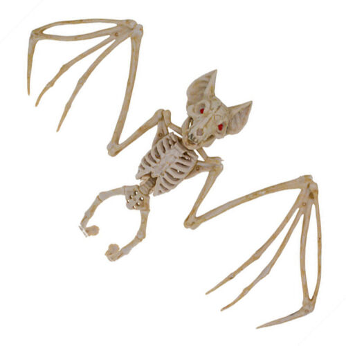 Halloween Animal Bat Skeleton Crazy Bone Posable Party Prop Home Decoration