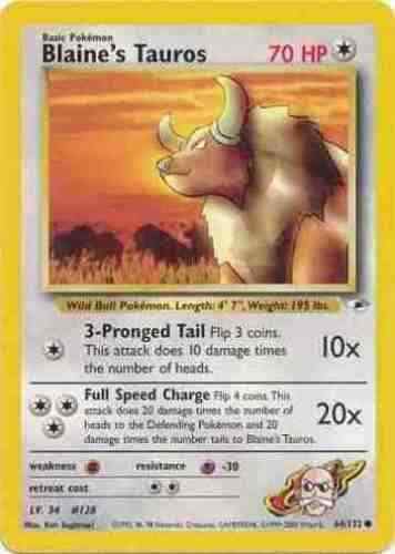 Pokemon Official Trading Cards All Rare Uncommon GYM HEROES Collection Set //132