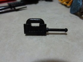 LEGO Batman chainsaw 6117 walkie talkie 3962 sabre hilt weapon 98141 lance 3849