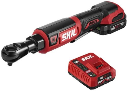 SKIL PWR CORE 12 Brushless 12V 3//8/" Ratchet Wrench Kit RW5763A-10