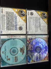 Marvel vs. Capcom 1 & 2 Sega Dreamcast - Complete In Box - Tested And Working