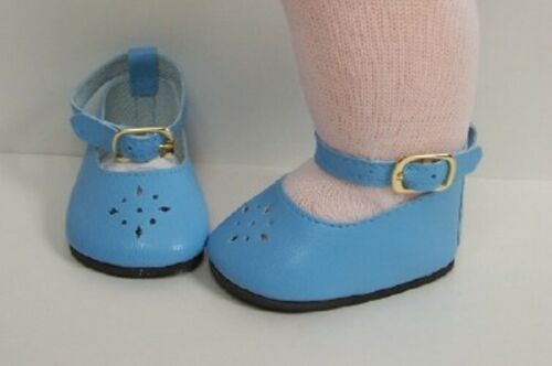 SKY BLUE Diamond-Cut Doll Shoes For Knickerbocher's 16" Terri Lee Debs 