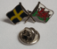 Welsh Dragon /& St Andrews Flag Friendship Lapel Pin badge FREE UK Delivery