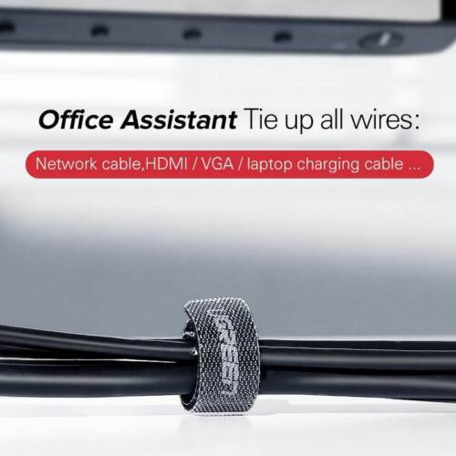 Ugreen Câble Organisateur Wire Wrap bande Souris 14 cm cordon écouteur USB Support x 5pcs 