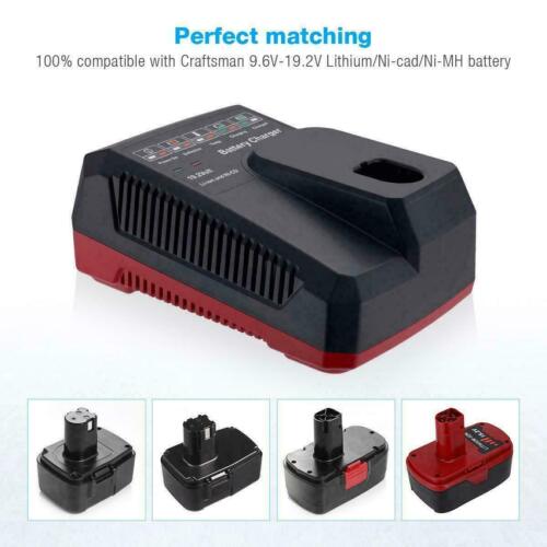 Craftsman Charger for 9.6-19.2V LiIon & Ni-Cd Battery DieHard C3 XCP PP2030 5166 