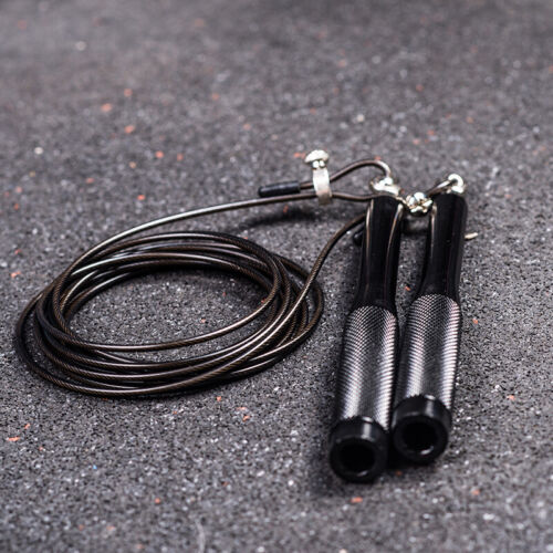 Speed Jump Rope  Adjustable 10FT Steel Wire  Home Gym Crossfit Fitness Exercise
