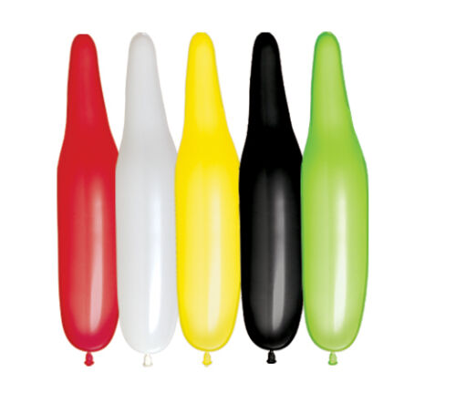 Assorted Colours 160Q 360Q 100 Pack Of Qualatex Modelling Balloons 260Q 