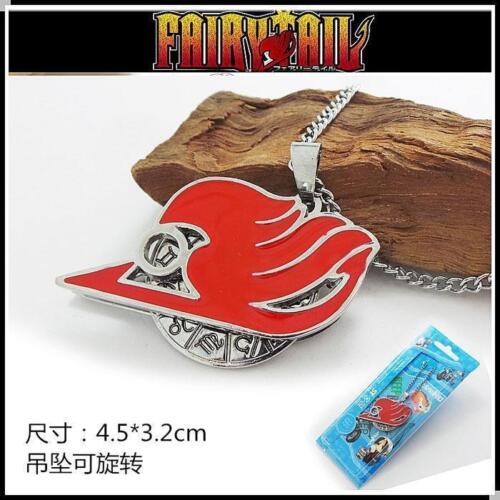 Japan Anime Fairy Tail Logo Jewelry Metal Necklace Pendant chains #2