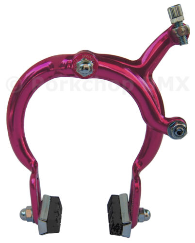 1080 bicycle old school BMX or Cruiser extra long reach REAR brake caliper RED