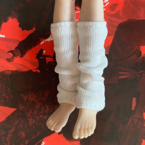 Details about   1/12 Scale Female Soldier Accessories Action Figure Ankle Socks Long White 