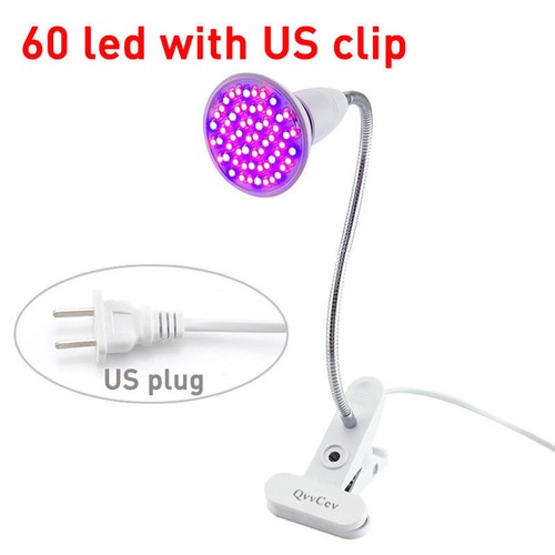 Indoor DEL Plant Grow Light Lampe Ampoules Flexible Bureau Titulaire clip Graines Fleur