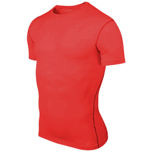 Men T Shirt Compression Base Layer Short Sleeve Tight Thermal Top Sport Jersey