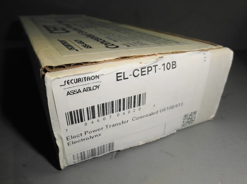 SECURITRON ASSA ABLOY CEPT-10B BRONZE COLOR CONCEALED ELECTRIFIED HINGE NEW