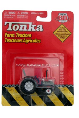 Details about   2007 Tonka 60th Anniversary Farm Tractors Red with Silver Wheels 