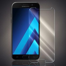 2x Panzer Folie für Samsung Galaxy A5 2017 Echt Glas Displayschutzfolie Folie