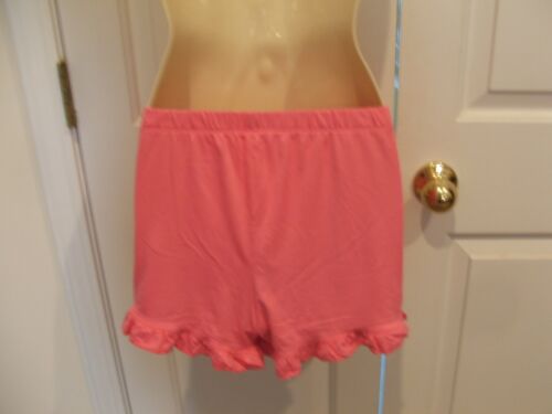 Details about  / NWT Pj Couture pink ruffled Hem Pajama Bottoms Shorts Sleepwear size jr large