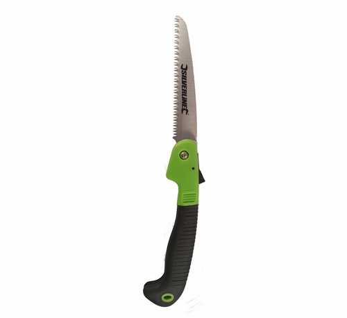 260331 Silverline Tri-Cut Saw pieghevole da giardino taglio potatura lama LOCK