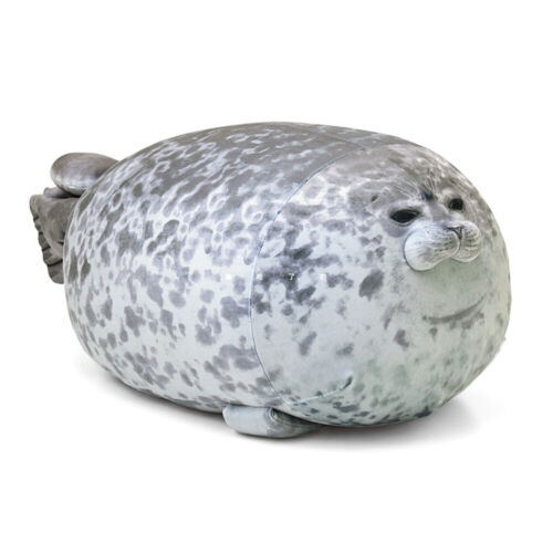 Chubby Blob Seal Plush Animal Toy Cute Ocean Pillow Pet Stuffed Doll Kids Gift G