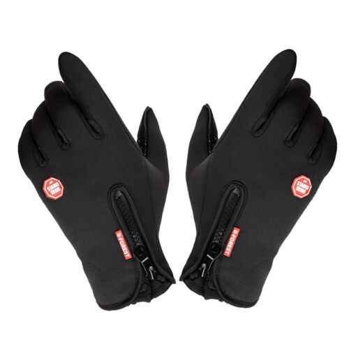 1 Pair Waterproof Gloves Winter Thermal Warm Glove Touch Screen Mitten 
