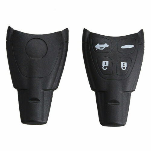Llave en Blanco Para SAAB 9-3 93 2003-2009 L 4 Botones Remoto Clave Fob Cáscara Estuche