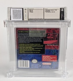 Nintendo Virtual Boy Golf WATA 8.5 A+ Factory Sealed Graded