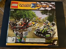 LEGO World Racers: Gator Swamp (8899) No Minifigures Incomplete Set