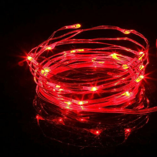 2m 20LED String Fairy Lights Copper Wire Battery Powered  Home Party DIY Light K